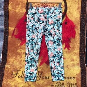 LULAROE-light multicolor floral poly blend high waist stretch legging/yoga pants